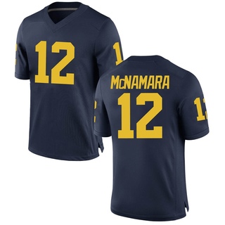 Cade McNamara Game Navy Men's Michigan Wolverines Football Jersey