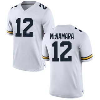 Cade McNamara Replica White Youth Michigan Wolverines Football Jersey