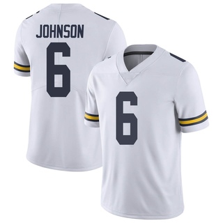 Cornelius Johnson Limited White Youth Michigan Wolverines Football Jersey