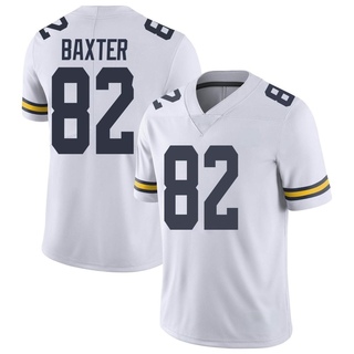 Devon Baxter Limited White Men's Michigan Wolverines Football Jersey