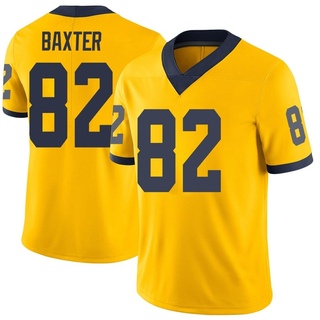 Devon Baxter Limited Youth Michigan Wolverines Maize Football Jersey