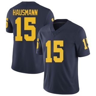 Ernest Hausmann Limited Navy Youth Michigan Wolverines Football Jersey