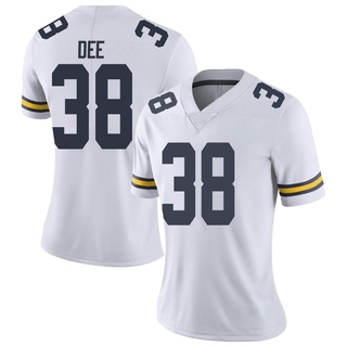 Grayson Dee Limited White Women's Michigan Wolverines Football Jersey