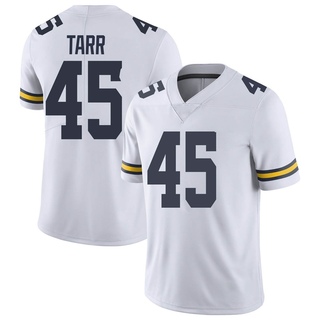 Greg Tarr Limited White Men's Michigan Wolverines Football Jersey