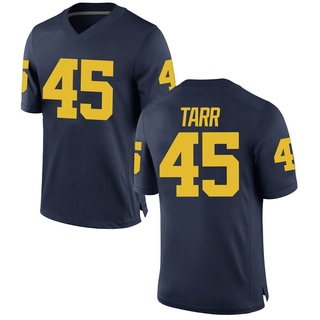 Greg Tarr Replica Navy Youth Michigan Wolverines Football Jersey