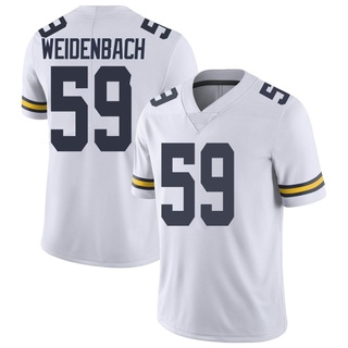 John Weidenbach Limited White Youth Michigan Wolverines Football Jersey