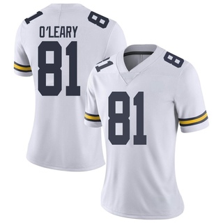 Peyton O'Leary Limited White Women's Michigan Wolverines Football Jersey