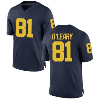 Peyton O'Leary Replica Navy Youth Michigan Wolverines Football Jersey