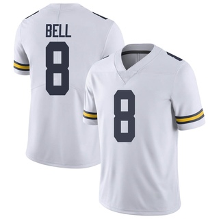 Ronnie Bell Limited White Men's Michigan Wolverines Football Jersey