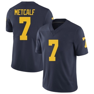 TJ Metcalf Limited Navy Youth Michigan Wolverines Football Jersey