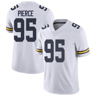 Trey Pierce Limited White Men's Michigan Wolverines Football Jersey