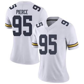 Trey Pierce Limited White Women's Michigan Wolverines Football Jersey