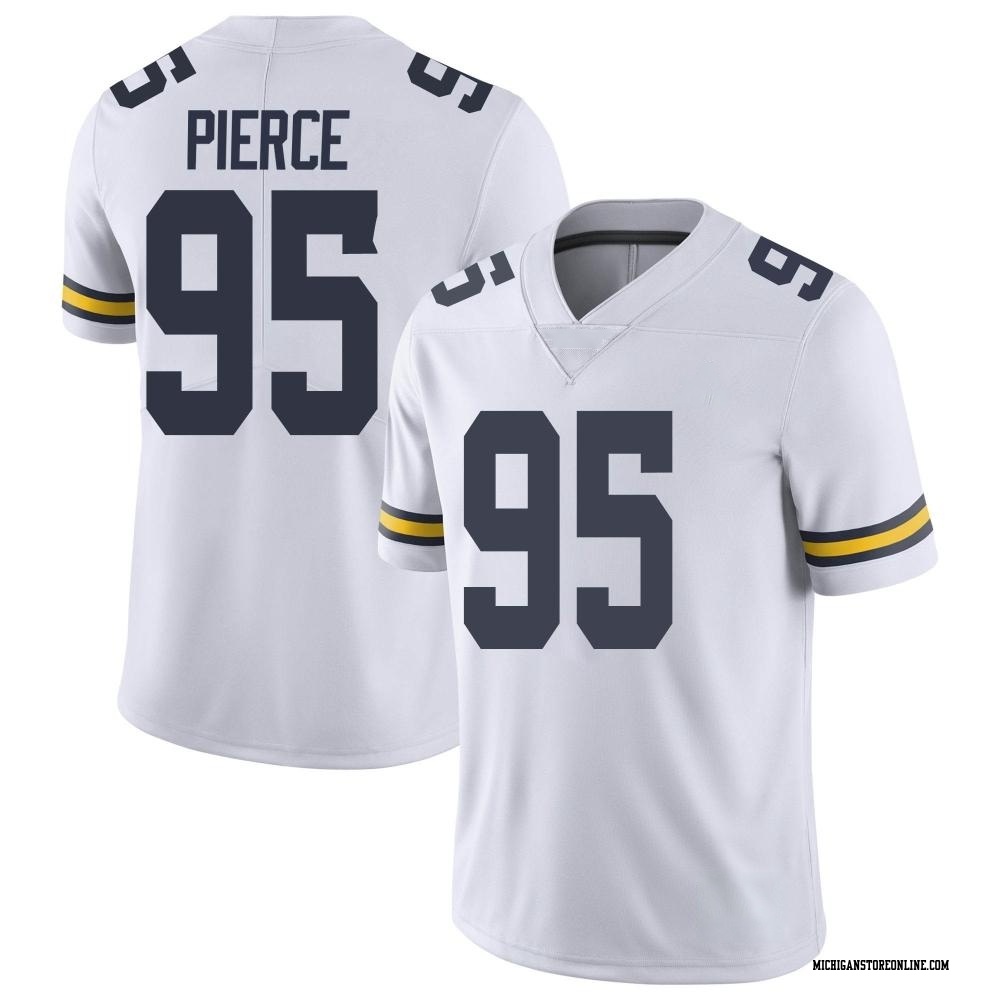 Trey Pierce Limited White Youth Michigan Wolverines Football Jersey