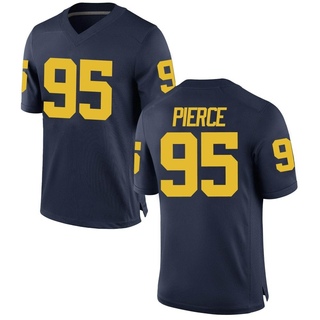 Trey Pierce Replica Navy Youth Michigan Wolverines Football Jersey